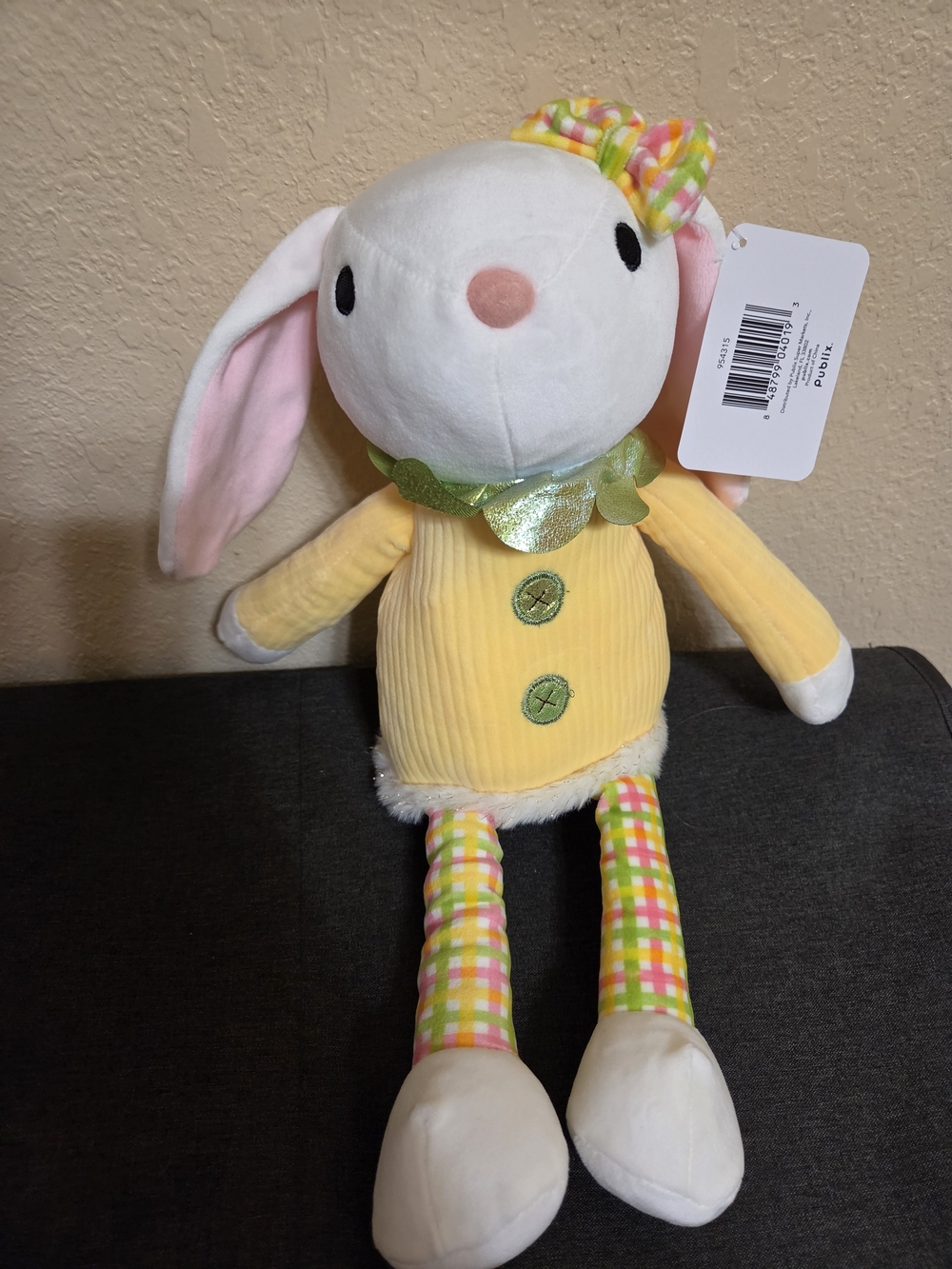 White & Yellow Bunny For Kids